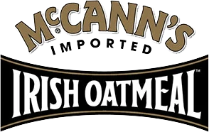 McCann's Irish Oatmeal logo with bold text.