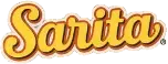 Yellow "Sarita" logo with vintage-style font.
