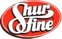 Shur Fine logo in bold, cursive white text.