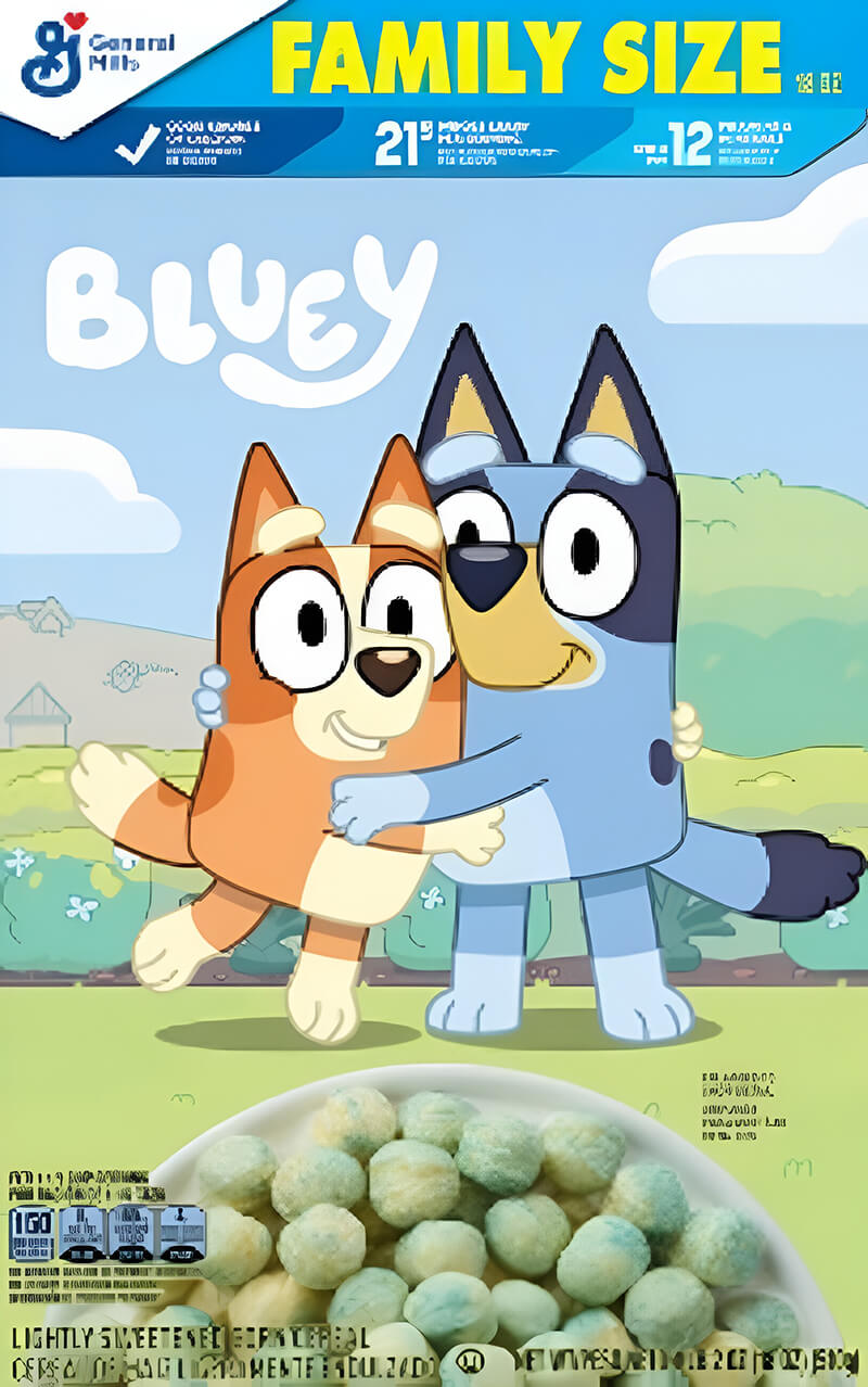 Bluey Cereal