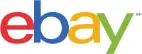 eBay logo with colorful letters on white background.